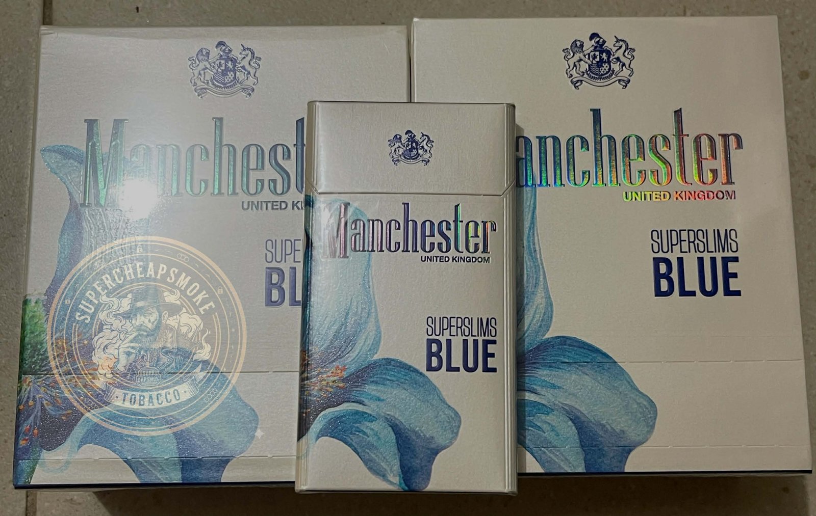 Manchester Superslim Blue